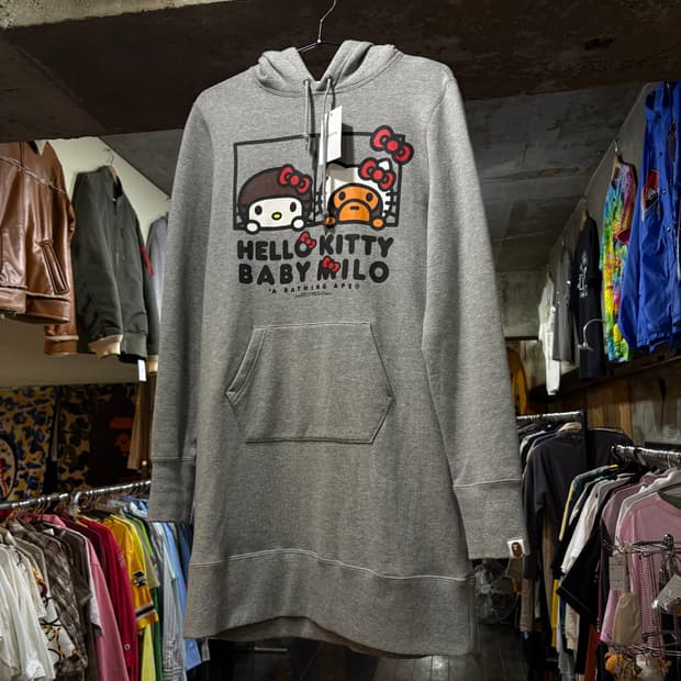 16년도 bape x hello kitty 베이프 x 키티 협업 원피스