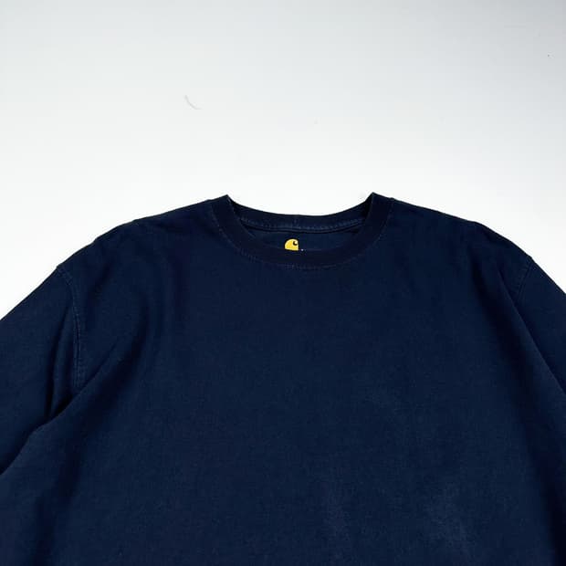 칼하트 오리지널 네이비 롱슬리브 맨투맨 (L)