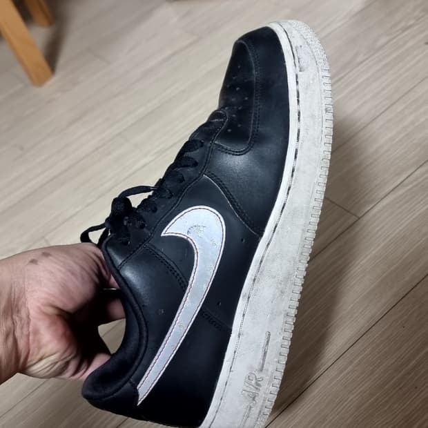 나이키 3M 에어포스 블랙 운동화(275)