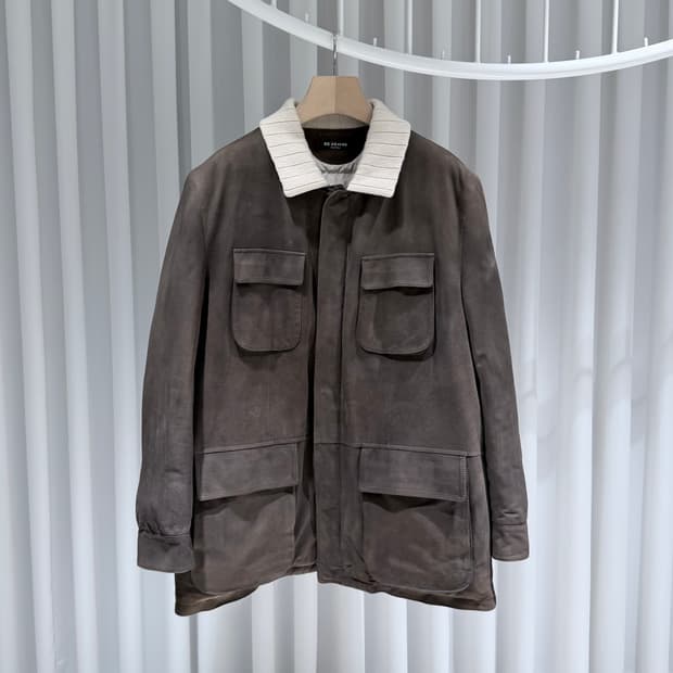 (A/56) / 키톤 스웨이드 필드 자켓