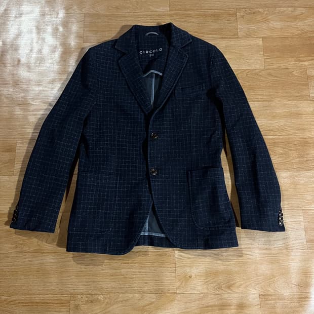 [95] 치르콜로 체크 스판자켓