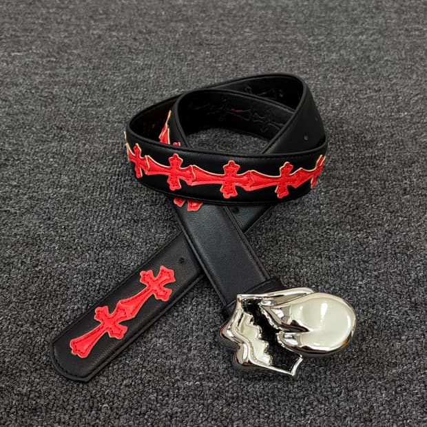 Vintage Rolling Stones cross belt 