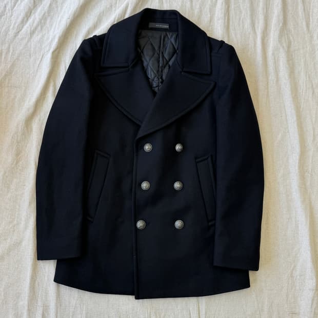 솔리드옴므 나폴레옹 캐시미어 피코트 48