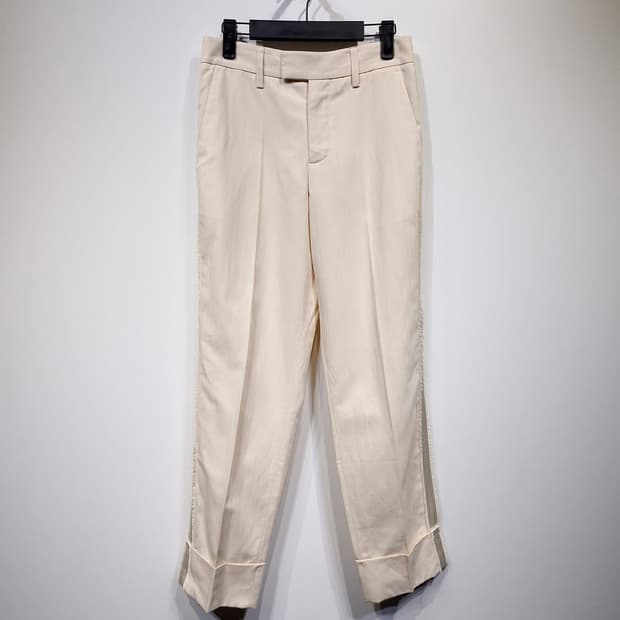 쟈딕앤볼테르 백밴딩 린넨 팬츠 아이보리