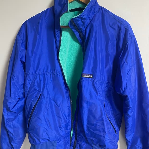 파타고니아  90s 쉘드 신칠라 봄버 자켓 S