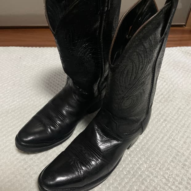 [10 1/2D] Laredo 라레도 웨스턴 카우보이 부츠 블랙