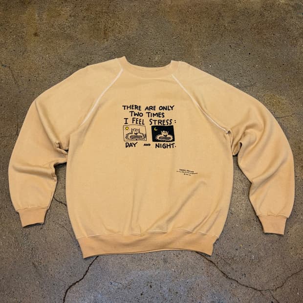 90s Made in USA 미국 빈티지 헤인즈 도그 맨투맨