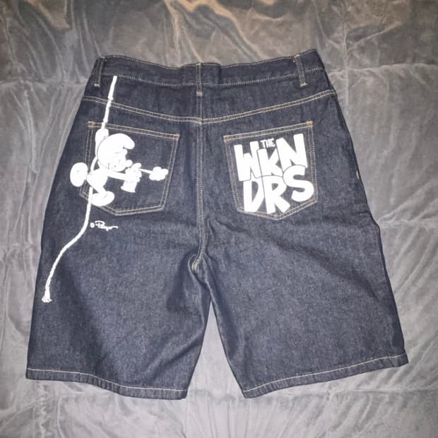 위캔더스 denim shorts