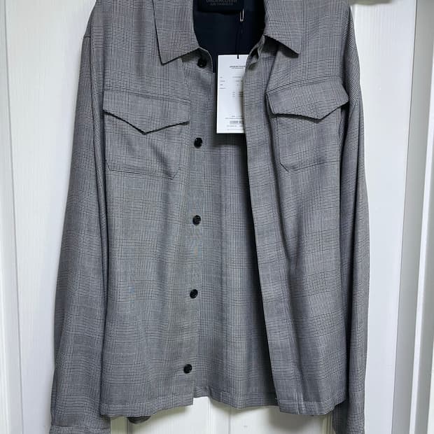 [4] 언더커버 체크 셔츠자켓