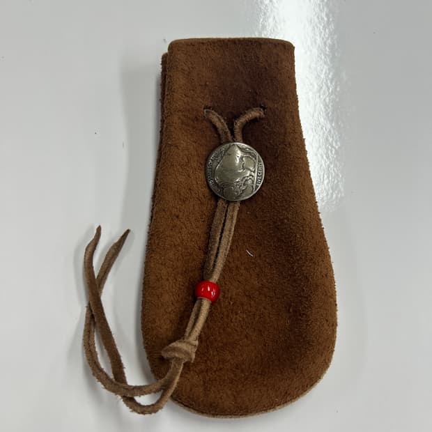 goros 고로스 디어스킨 콘초 파우치 s