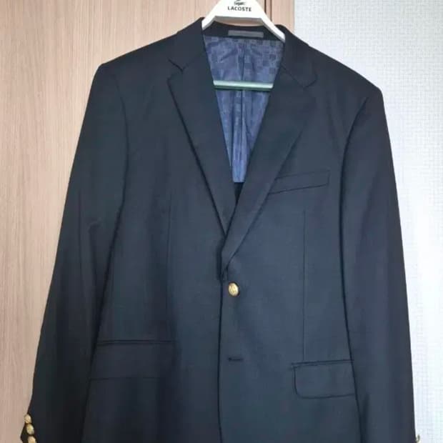 GIVENCHY 지방시 남성 네이비 블레이저 42R 105사이즈