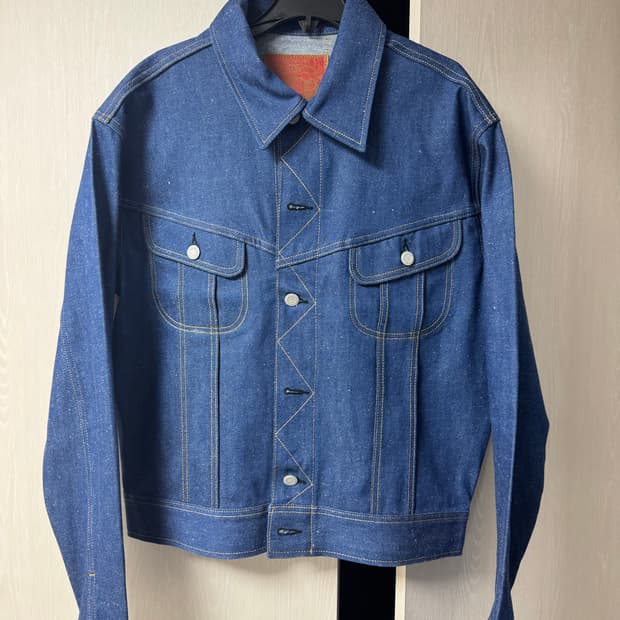 VDR 데님자켓 새상품 (100 Westerner selvedge den