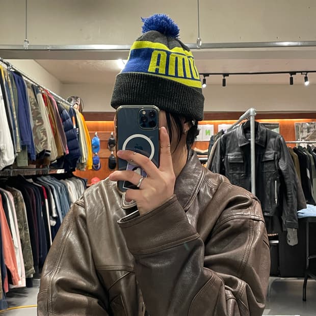 푸마 폼폼 비니