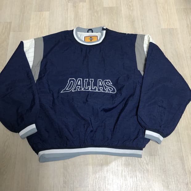 (XXL) 90's C.O.D NFL 카우보이 달라스 웜업 아노락 자켓