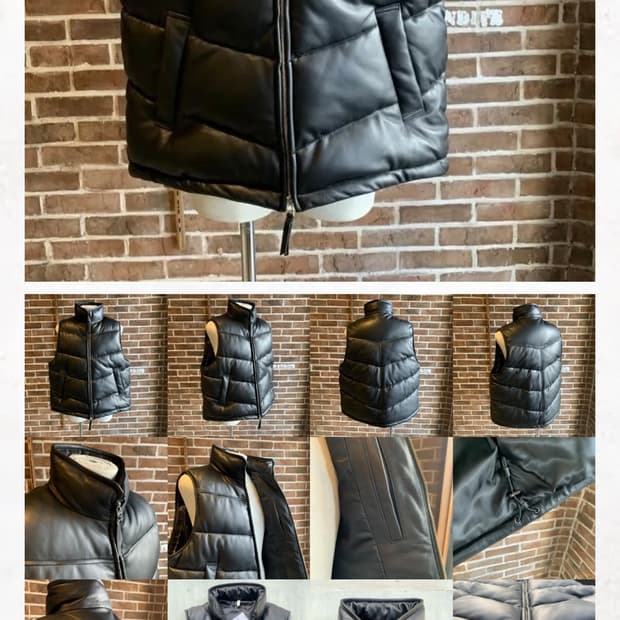 PADDING VEST / BLACK