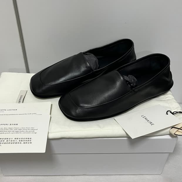 [38,39]르메르 25fw 인도어 로퍼/블랙