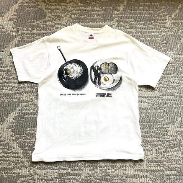 빈티지 80s Funny Graphics 티셔츠