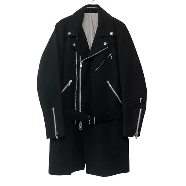 [2] The Viridi-anne 17AW 울 멜튼 라이더 코트