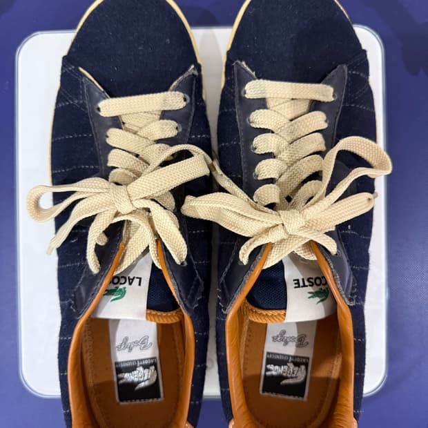 라코스테 x Legends by Bodega 콜라보 스니커즈