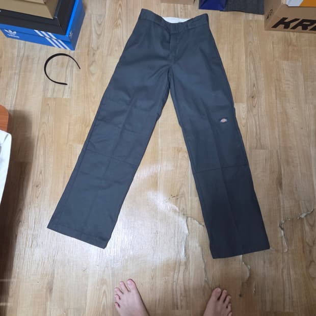 디키즈 더블니 팬츠 차골