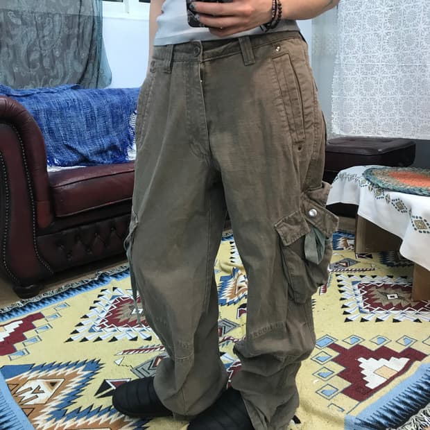 빈티지 포켓 카고팬츠 (Z998)