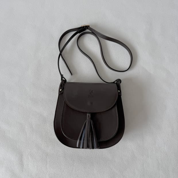 MADE IN ITALY 레더 크로스백