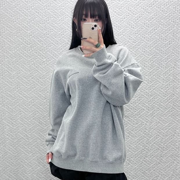 디스이즈네버댓 빈티지 캐주얼 스펠아웃 맨투맨 XL C10383