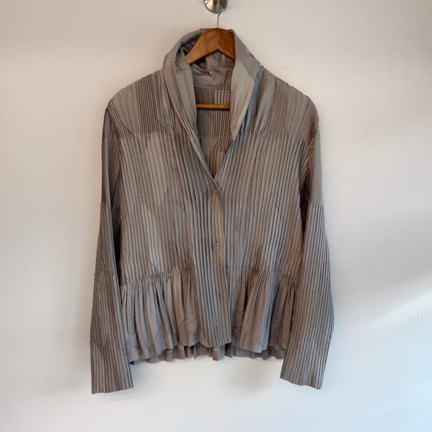 ISSEY MIYAKE 이세이미야케 3D 플리츠 자켓