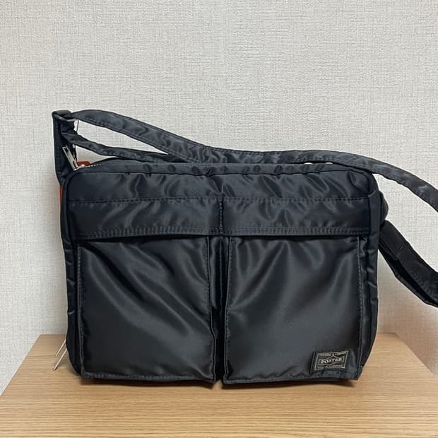 요시다포터 숄더백 L 블랙