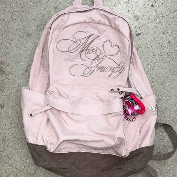 스컬프터 Girl Nylon Backpack Matt Pink