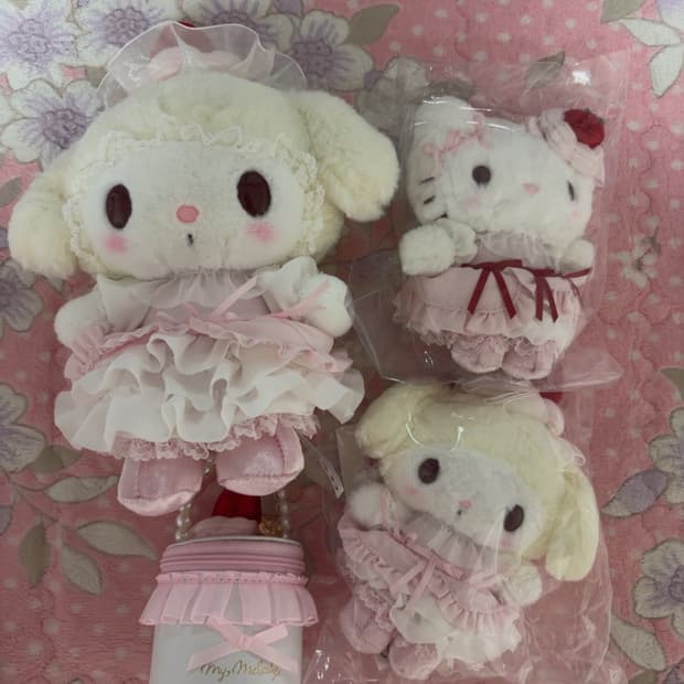 일괄)산리오 쇼트케이크2탄 누이+마코 세트