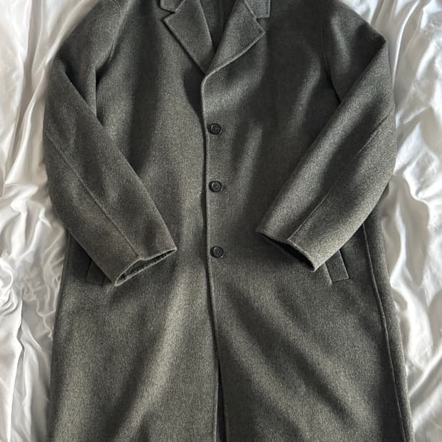 [48] 아크네 스튜디오 싱글브레스트 울 코트