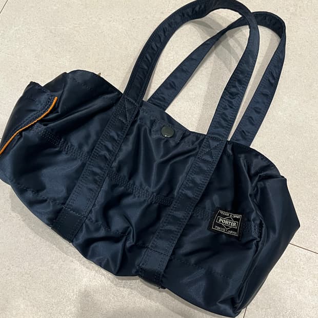 포터 탱커 더플백 S 아이언블루