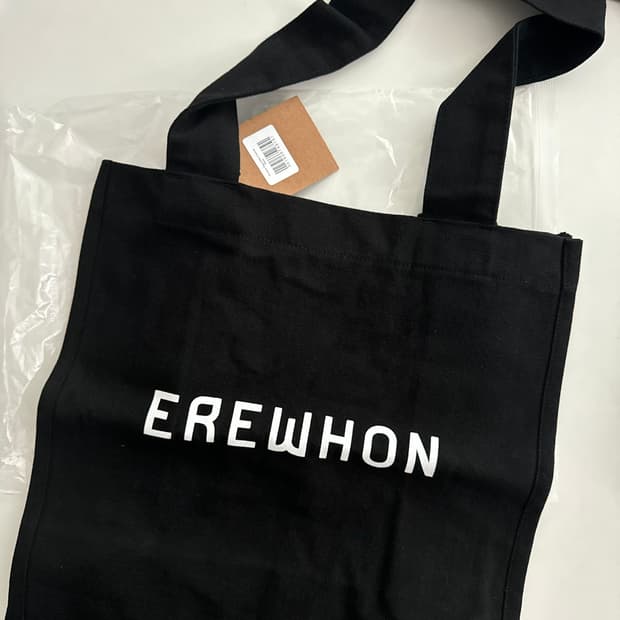 새상품) EREWHON 에레혼 블랙 컨버스백
