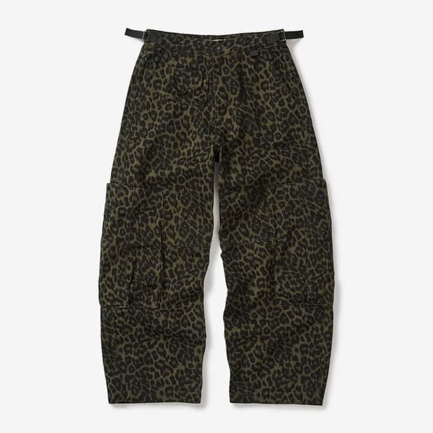 카락터 레오파드 팬츠 카키 00 팝니다