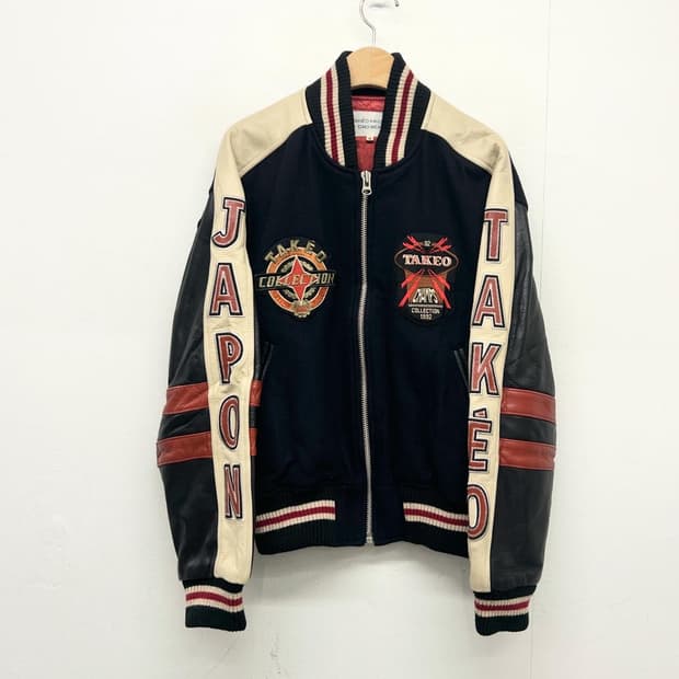 타케오 키쿠치 1992 컬렉션 바시티자켓