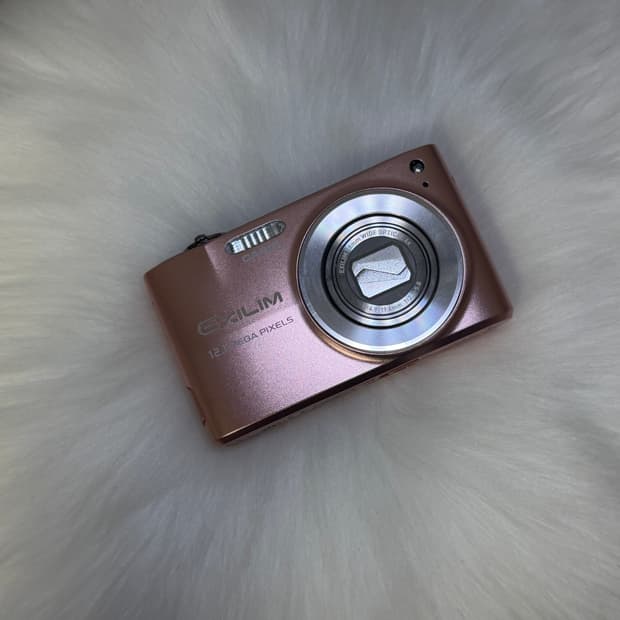 카시오 엑슬림 ex-z400 핑크