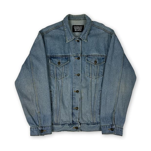 웬스데이 데님 자켓