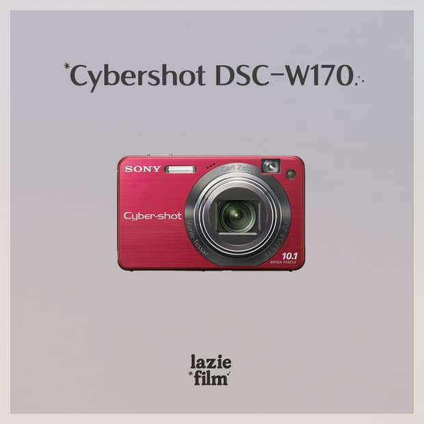 초미품 ₊˚ ♡ 소니 사이버샷 dsc-w170 디카 빈티지디카