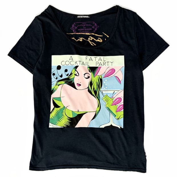 Hysteric Glamour x Niagara 그래픽 티셔츠