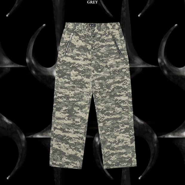 떠그클럽 바이오 솔저 팬츠 그레이 -2size- 미착용 새상품