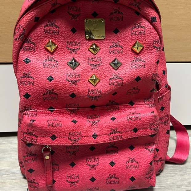 mcm 비세토스백팩 레드