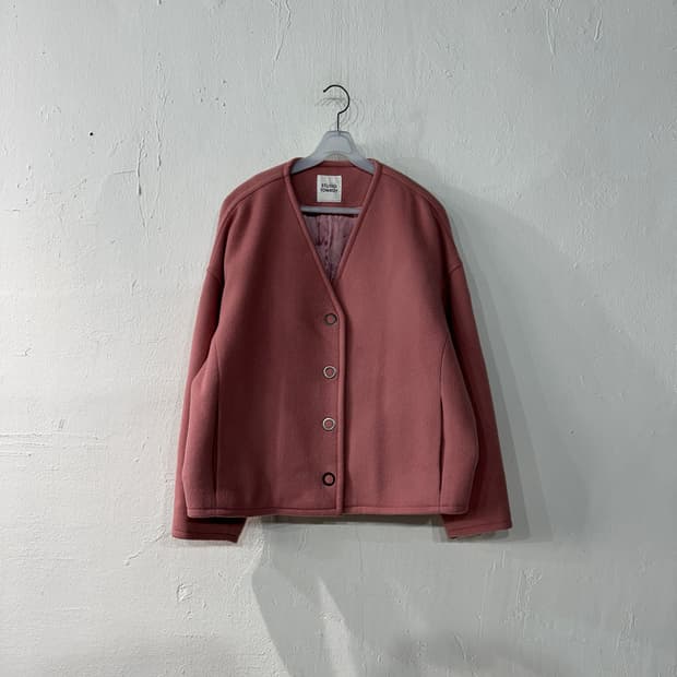 스튜디오톰보이 울 앙고라 아방 숏자켓 FREE