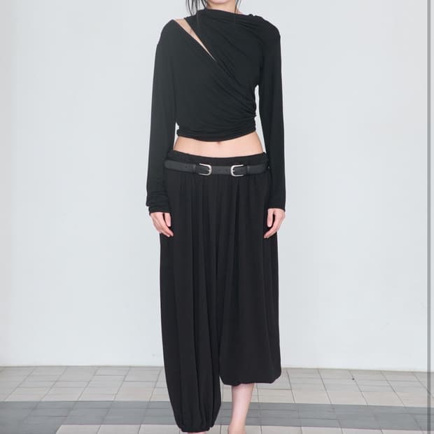 Cerric 와이드 벌룬 팬츠 