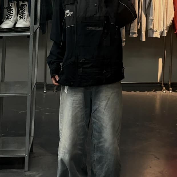 노스페이스 스팁테크 라인 자켓 A3768