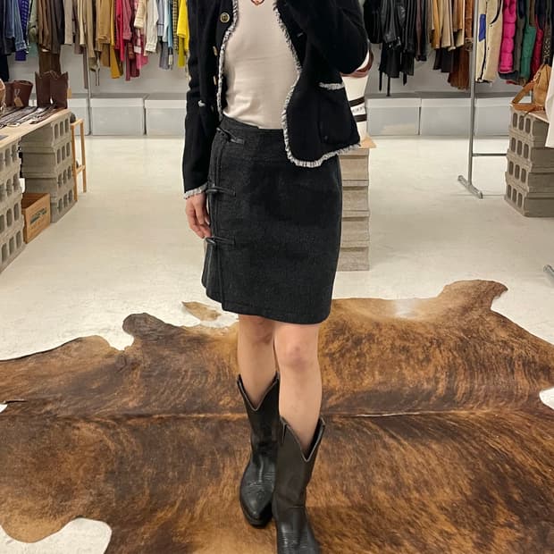 JUNKO SHIMADA duffle skirt