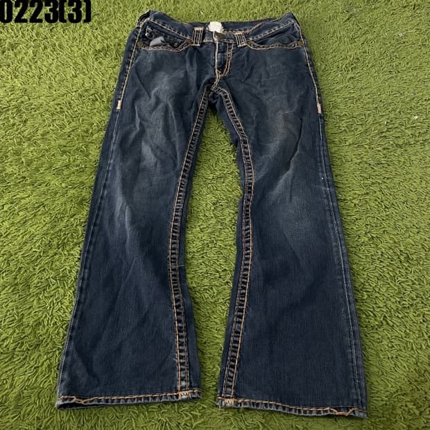 트루릴리전 부트컷 데님팬츠 청바지