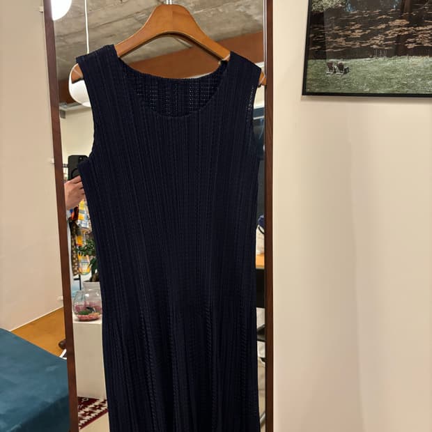 플리츠플리즈 원피스