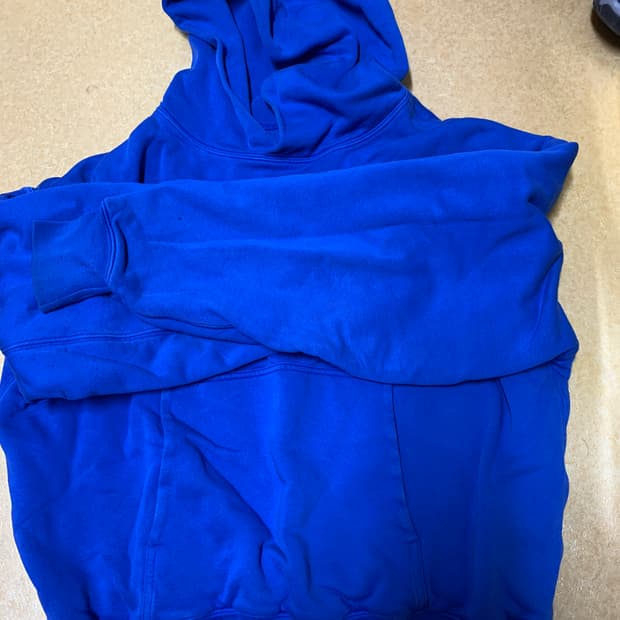 [L] 이지갭 퍼펙트 후드 블루