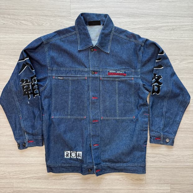 down impact 데님자켓